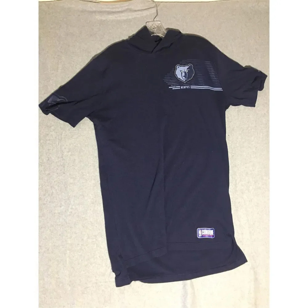 Mens Under Armour Shirt Size Large Memphis Grizzlies Combine NBA Basketball Long